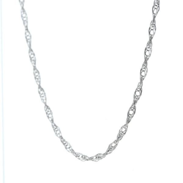 Pt850 プラチナ ネックレス スクリューチェーン シンプル デザイン