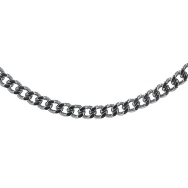 Pt850 プラチナ ネックレス 喜平 キヘイ 2面カット シングル 男女兼用 チェーン 10.1g 50cm【新品仕上済】【zz】【中古】の画像