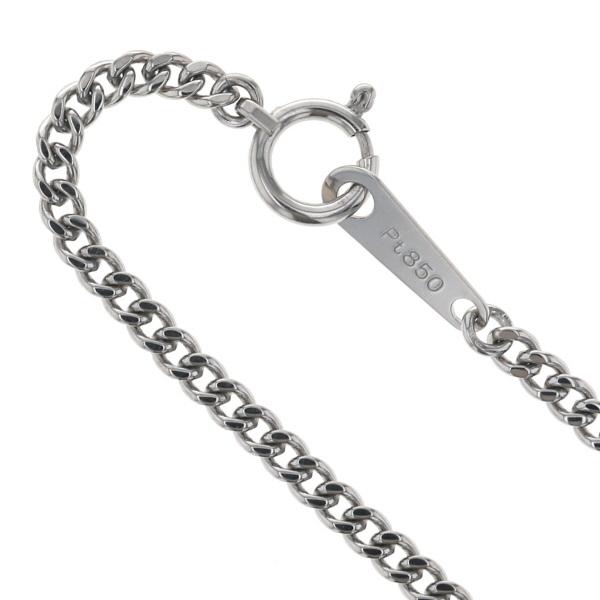 Pt850 プラチナ ネックレス 喜平 キヘイ 2面カット シングル 男女兼用 チェーン 10.1g 50cm【新品仕上済】【zz】【中古】の画像