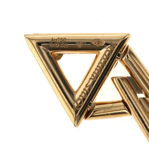 LOUIS VUITTON K18YG LVヴォルトカーブチェーン ネックレス LOUIS VUITTON K18YG LVヴォルトカーブチェーン ネックレス