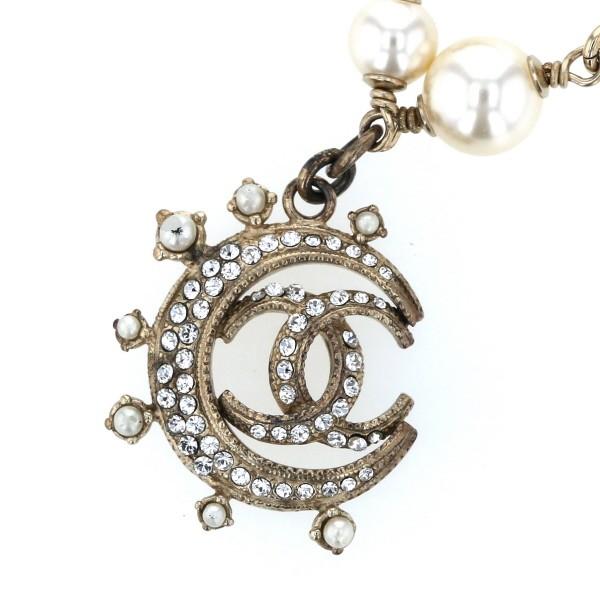 シャネル CHANEL ブレスレット フェイクパール CC ココマーク シャネル CHANEL ブレスレット フェイクパール CC ココマーク