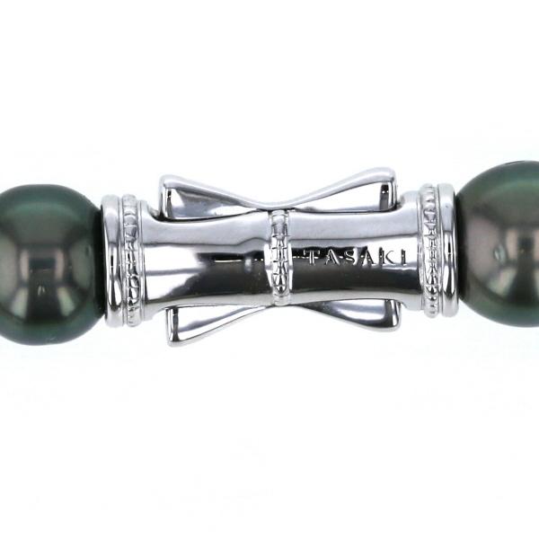 TASAKI 田崎 シルバー ネックレス パール 黒蝶真珠10.8mm ピーコック 