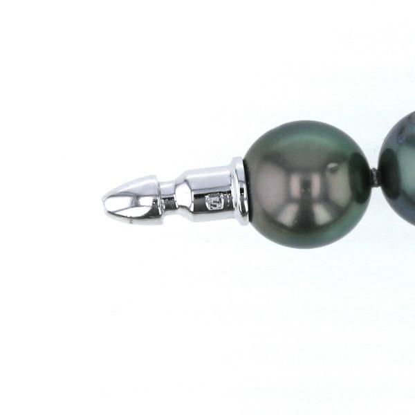 TASAKI 田崎 シルバー ネックレス パール 黒蝶真珠10.8mm ピーコック 