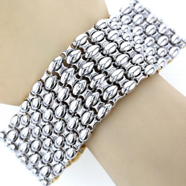CHIMENTO キメント K18YG WG ゴールド バングル ブレスレット