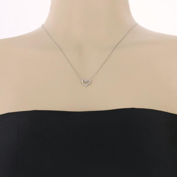 Pt850 Pt1000 プラチナ ネックレス ダイヤモンド 0.10ct 純プラチナ  