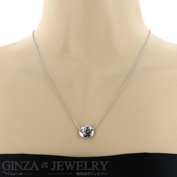 ガレア ルイヴィトン K18WG ホワイトゴールド コリエ モノグラム  