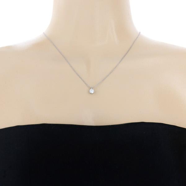 TIFFANY&Co. ティファニー Pt950 プラチナ ソリティアネックレス TIFFANY&Co. ティファニー Pt950 プラチナ ソリティアネックレス