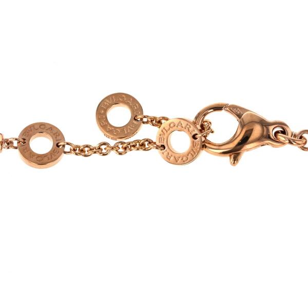 BVLGARI K18PG ブルガリブルガリオープンワーク ブレスレット