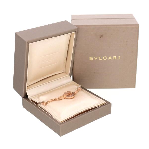 BVLGARI K18PG ブルガリブルガリオープンワーク ブレスレット