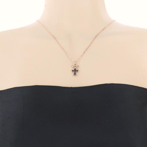 値下げ！！ガガミラノピンクゴールドネックレス