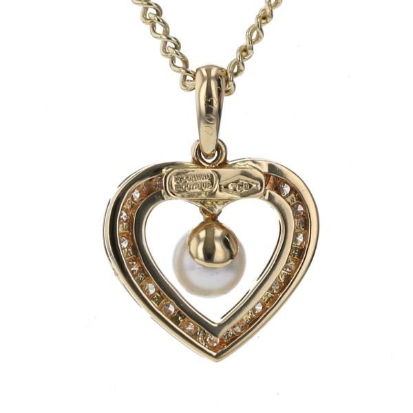 モワードmouawad ハートピアスk18YG