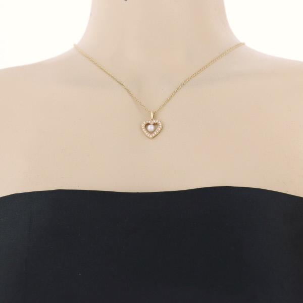 モワードmouawad ハートピアスk18YG