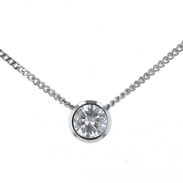 Pt850 チェーン プラチナ Pt900 ダイヤモンド 0.27 カラット