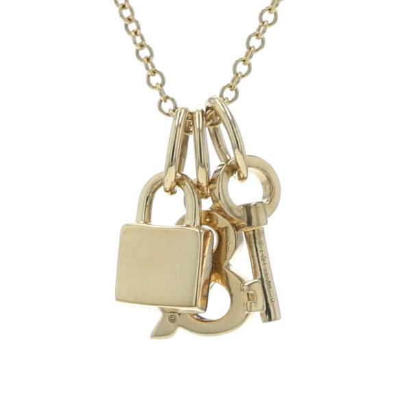 TIFFANY＆Co ティファニー K18YG イエローゴールド ネックレス ＆Love