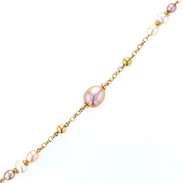 MIKIMOTO ミキモト K18YG イエローゴールド ネックレス マルチ MIKIMOTO ミキモト K18YG イエローゴールド ネックレス マルチ