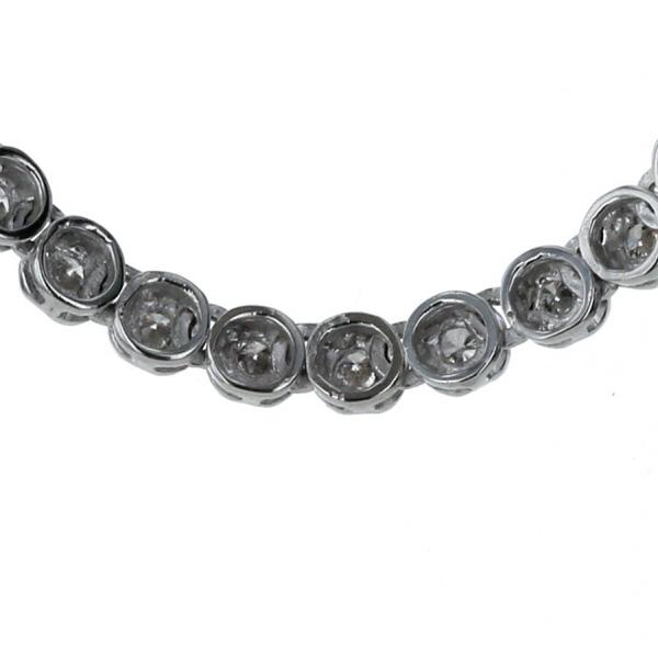 StarJewelry K18WG ホワイトゴールド ネックレス テニス StarJewelry K18WG ホワイトゴールド ネックレス テニス