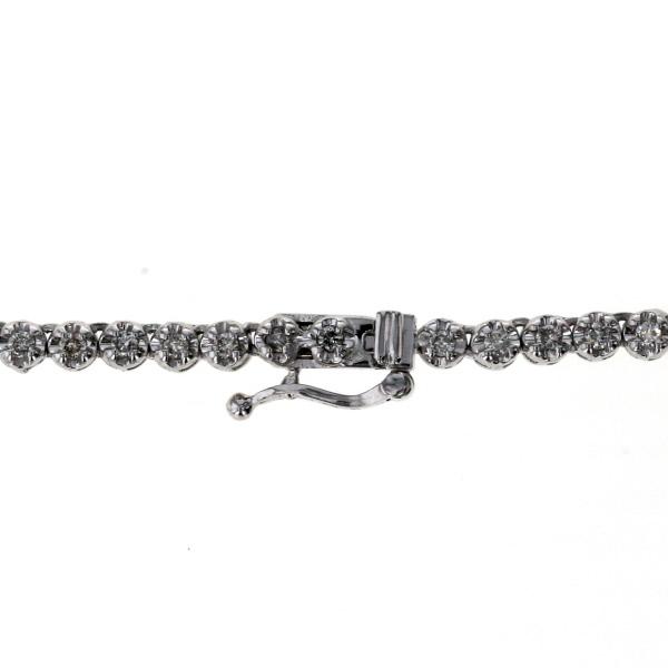 StarJewelry K18WG ホワイトゴールド ネックレス テニス StarJewelry K18WG ホワイトゴールド ネックレス テニス