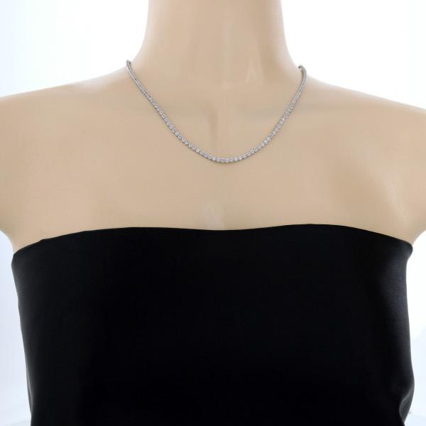 StarJewelry K18WG ホワイトゴールド ネックレス テニス StarJewelry K18WG ホワイトゴールド ネックレス テニス