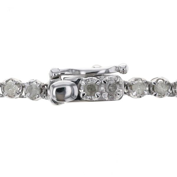 値下げ K18WG ホワイトゴールド ネックレス ダイヤモンド 4.00ct