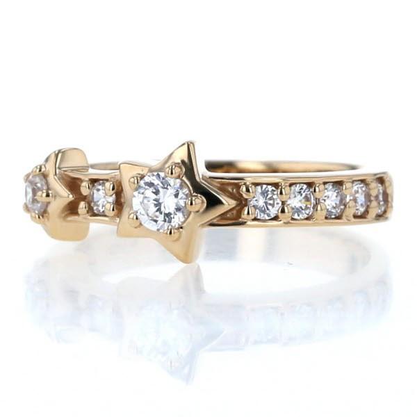 Star スタージュエリー　リング ゴールドK14 シルバー925 メノウ DIAMOND FALL RING(2ZR1603)K18 リング｜スタージュエリー公式