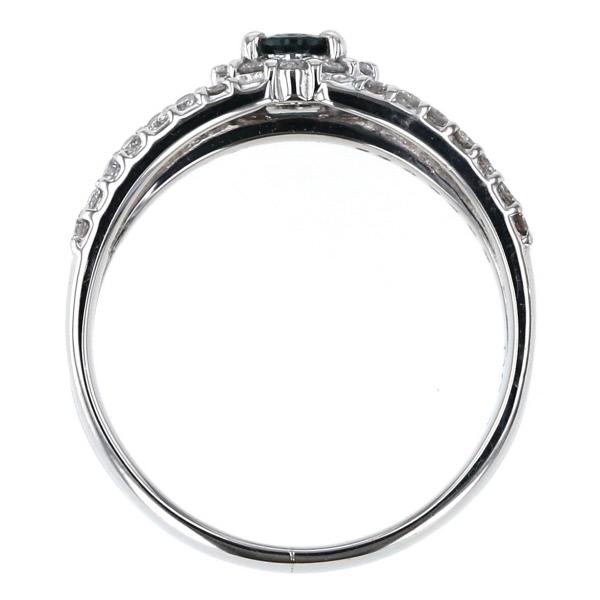 Pt900 プラチナ リング アレキサンドライト0.33ct ダイヤモンド Pt900 プラチナ リング アレキサンドライト0.33ct ダイヤモンド
