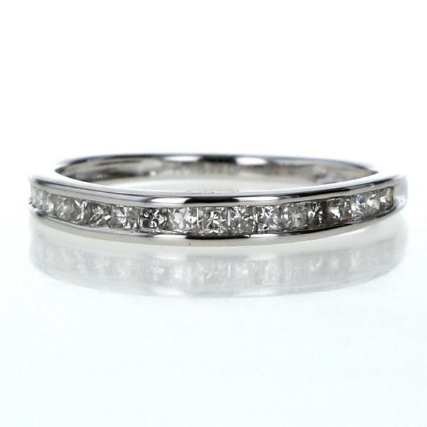 値下げ K18WG ホワイトゴールド リング ダイヤモンド 0.25ct 