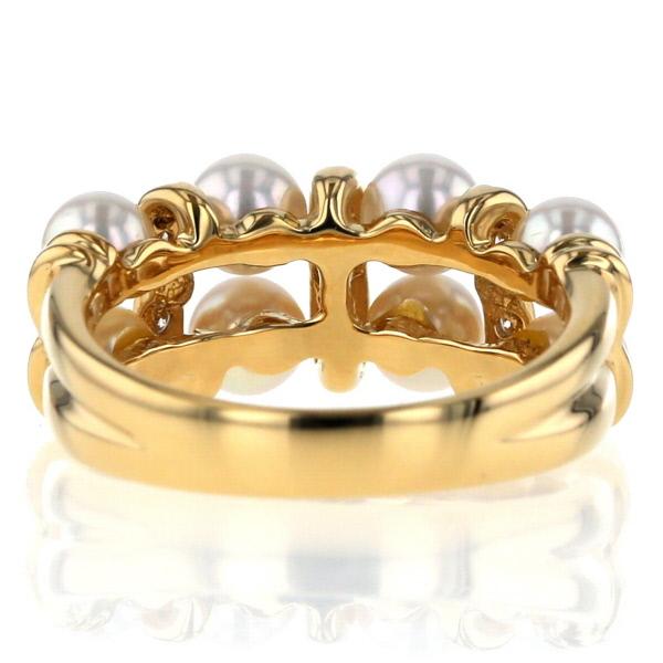 NINARICCI ニナリッチ K18YG イエローゴールド リング 真珠 4.3 NINARICCI ニナリッチ K18YG イエローゴールド リング 真珠 4.3