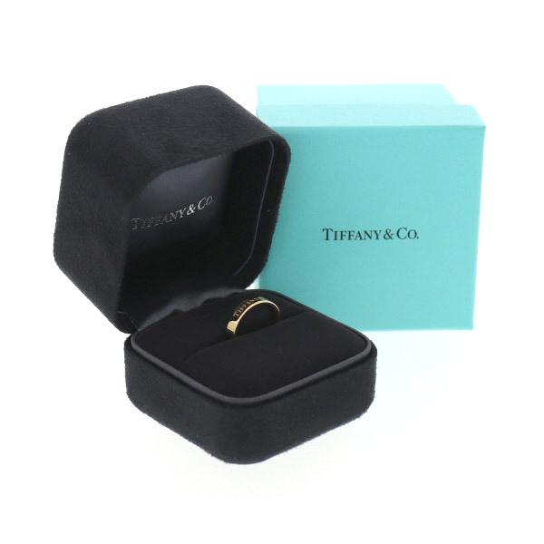 TIFFANY＆Co. ティファニー K18YG イエローゴールド フラットバンド  