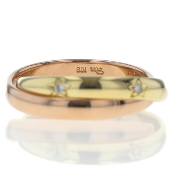 Star Jewelry スタージュエリー K18YG イエローゴールド リング