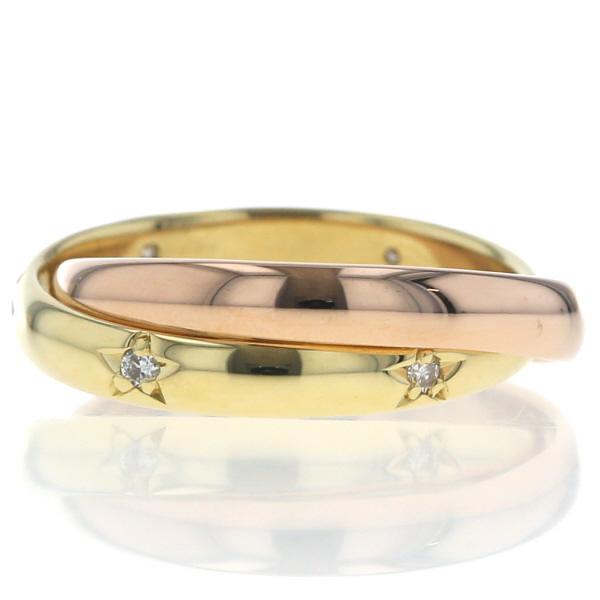 Star Jewelry スタージュエリー K18YG イエローゴールド リング