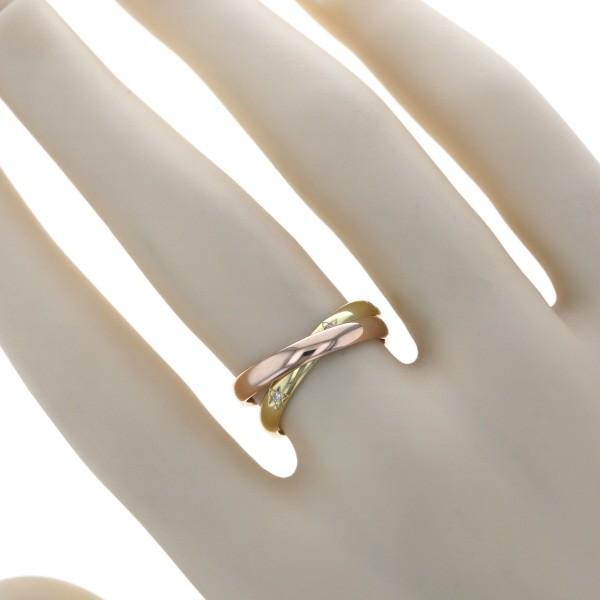 Star Jewelry スタージュエリー K18YG イエローゴールド リング
