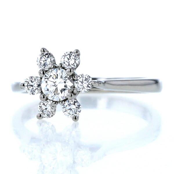 値下げ TIFFANY&Co. ティファニー Pt950 プラチナ リング ダイヤモンド