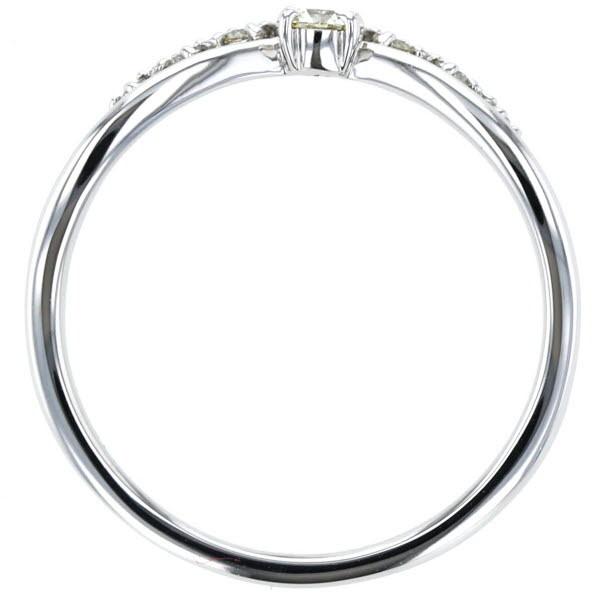 QVC Pt950 プラチナ リング ロシアンダイヤモンド 0.15ct/0.13ct QVC Pt950 プラチナ リング ロシアンダイヤモンド 0.15ct/0.13ct