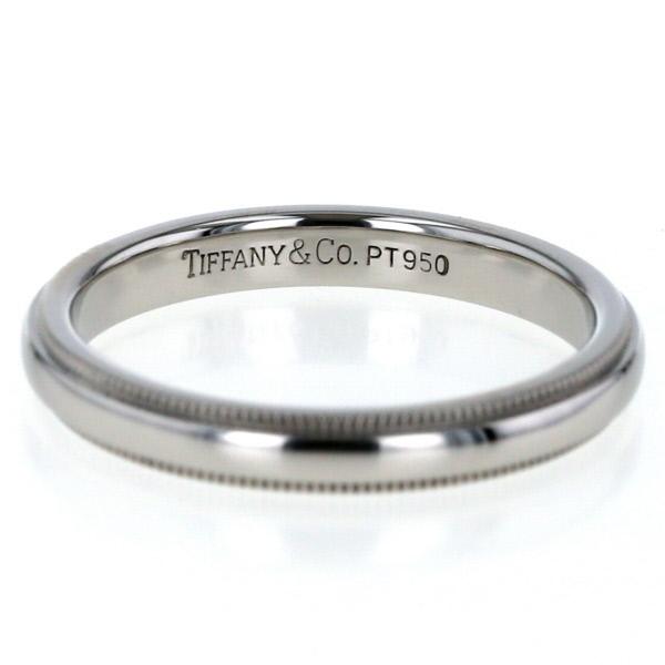 ティファニー TIFFANY&Co. Pt950 プラチナ ミルグレイン バンド ティファニー TIFFANY&Co. Pt950 プラチナ ミルグレイン バンド