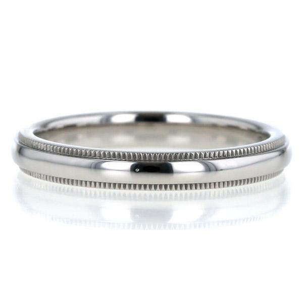 ティファニー TIFFANY&Co. Pt950 プラチナ ミルグレイン バンド ティファニー TIFFANY&Co. Pt950 プラチナ ミルグレイン バンド