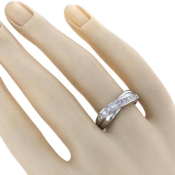 Pt900 プラチナ リング ダイヤモンド 0.30ct インフィニティ Pt900 プラチナ リング ダイヤモンド 0.30ct インフィニティ