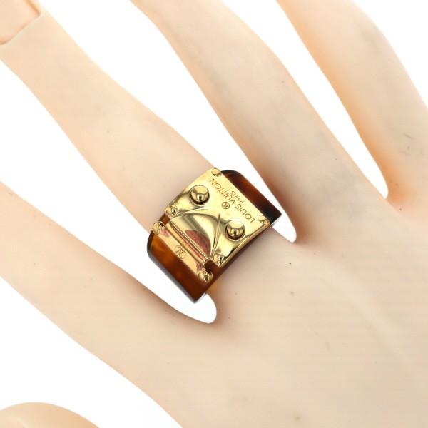 ルイヴィトン LOUISVUITTON バーグ ロックミー リング M65203 Lサイズ