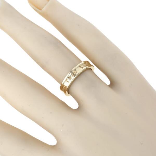 TIFFANY&Co. ティファニー K18YG イエローゴールド 1837ナローリング