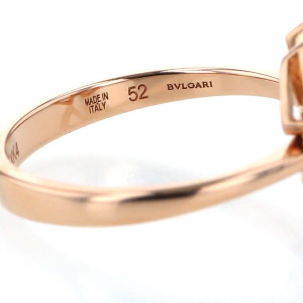 BVLGARI ブルガリ K18PG ピンクゴールド フィオレヴァーリング BVLGARI ブルガリ K18PG ピンクゴールド フィオレヴァーリング