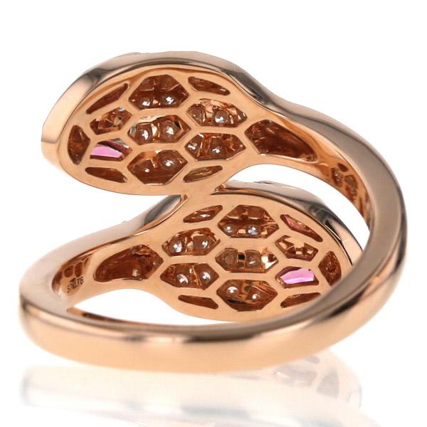 ブルガリ BVLGARI K18PG ピンクゴールド セルペンティ ブルガリ BVLGARI K18PG ピンクゴールド セルペンティ