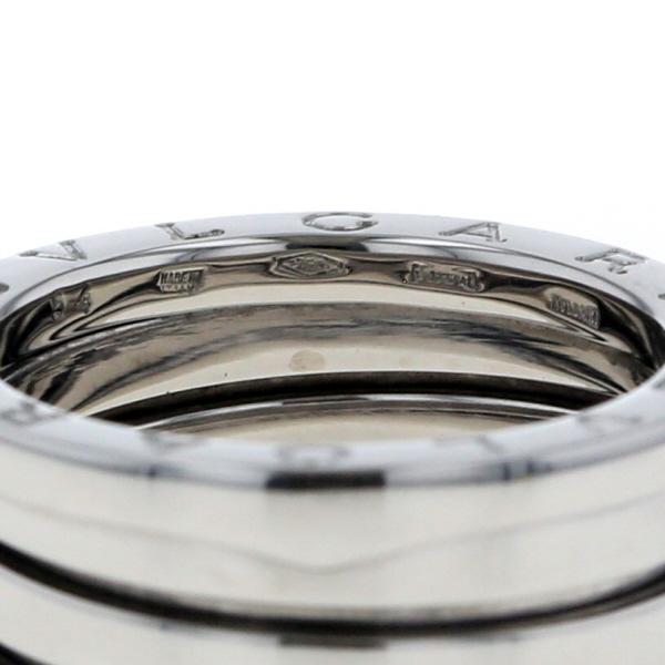BVLGARI ブルガリ K18WG ホワイトゴールド B-Zero1 3バンド リング