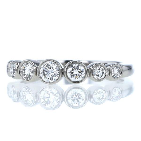 TIFFANY＆Co ティファニー Pt950 プラチナ リング ダイヤモンド ジャズ 