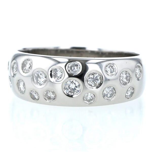 値下げ Pt900 プラチナ リング ダイヤモンド 0.85ct 月型甲丸 値下げ Pt900 プラチナ リング ダイヤモンド 0.85ct 月型甲丸