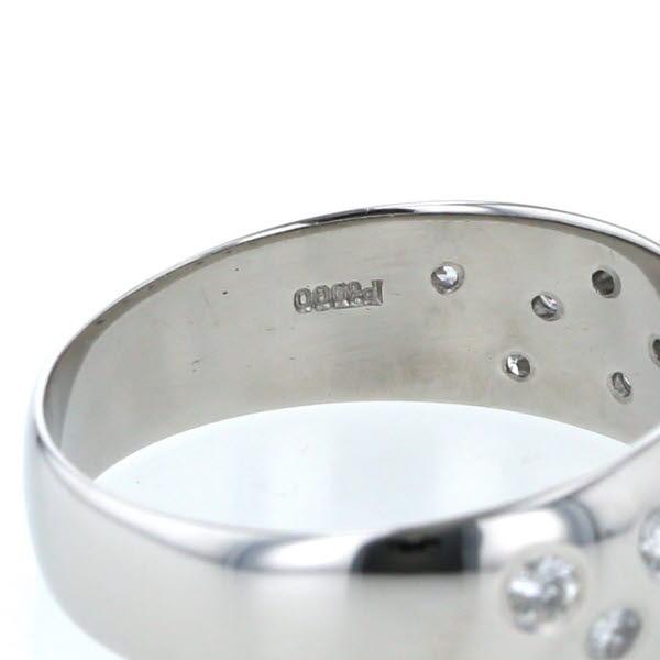 値下げ Pt900 プラチナ リング ダイヤモンド 0.85ct 月型甲丸 値下げ Pt900 プラチナ リング ダイヤモンド 0.85ct 月型甲丸