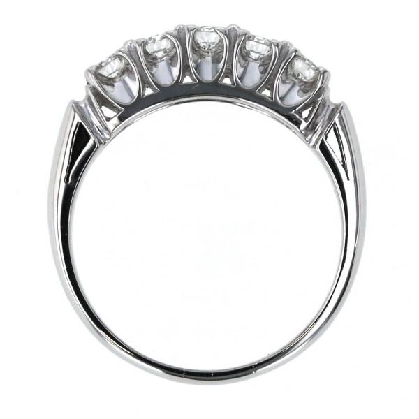値下げ Pt900 プラチナ リング ダイヤモンド 0.51ct ラウンド 5粒 値下げ Pt900 プラチナ リング ダイヤモンド 0.51ct ラウンド 5粒