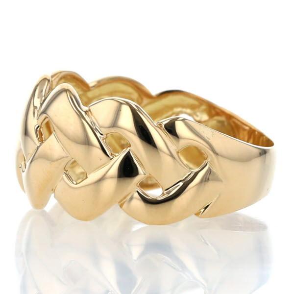 金色編み指輪 K14GF] えびコード編みリング *ゴールドフィルド 指輪・リング mayumi