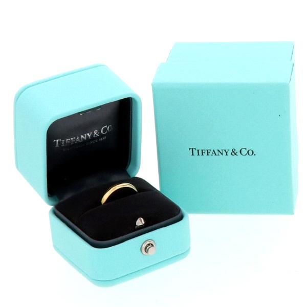 TIFFANY&Co. K18YG リング フォーエバークラシックウェディングバンド