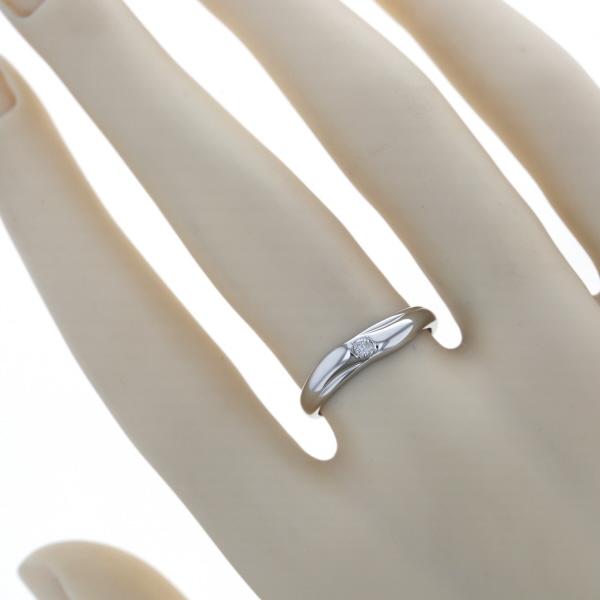 セントピュール プラチナ1000 甲丸 ２連リング Sainte Pure セントピュール Pt1000 純プラチナ リング ダイヤモンド