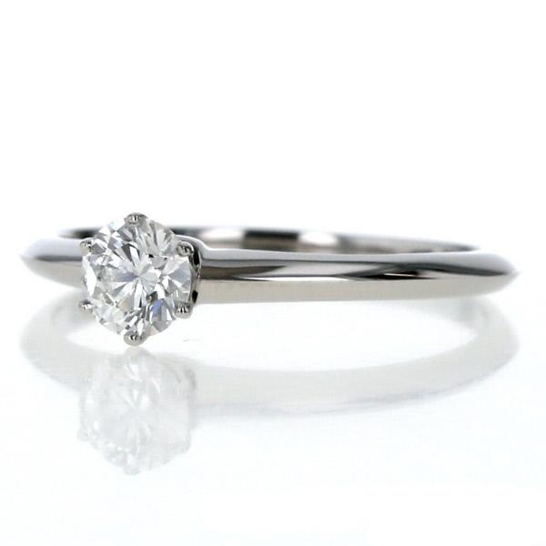 TIFFANY＆Co ティファニー Pt950 プラチナ ソリティア リング 一粒