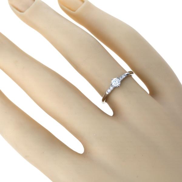 I-PRIMO アイプリモ Pt950 プラチナ リング ダイヤモンド0.185ct/0.02 